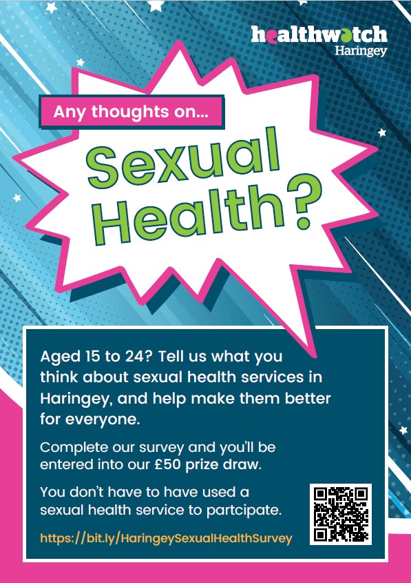 Sexual health survey poster