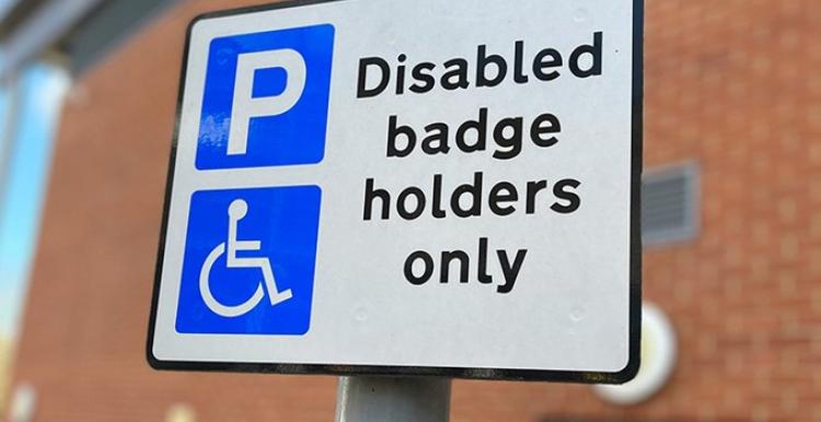 Disabled Badge sign