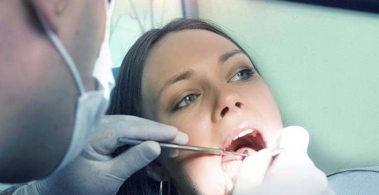Dentist White Female Patient 