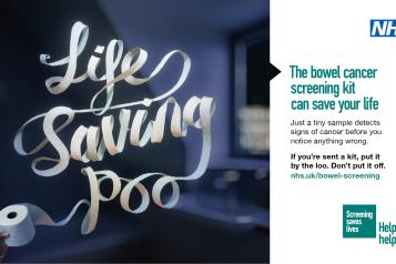 Life saving poo - Bowel cancer screening