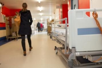 Hospital corridor