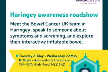 Bowel Cancer Awareness Roadshow Haringey