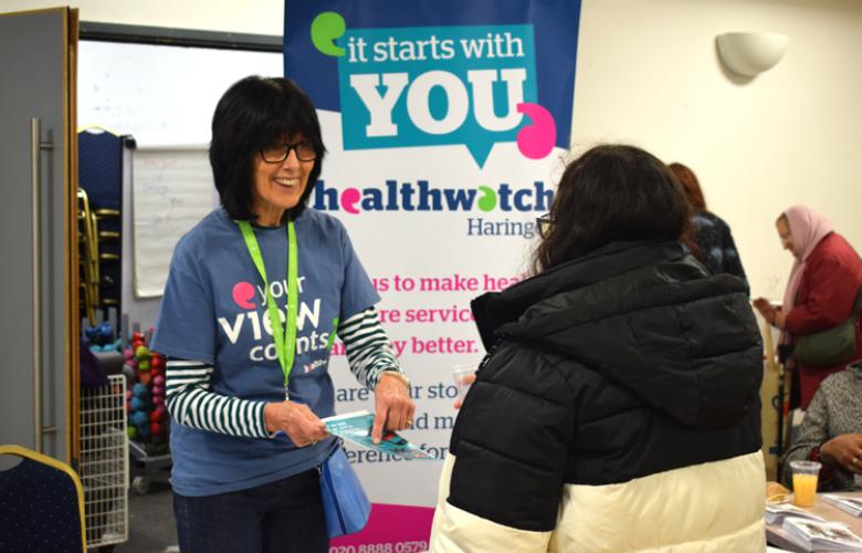 Healthwatch stall