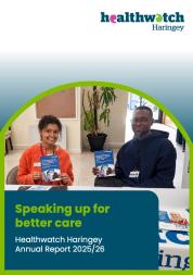 Healthwatch Haringey Annual Report 2025-26